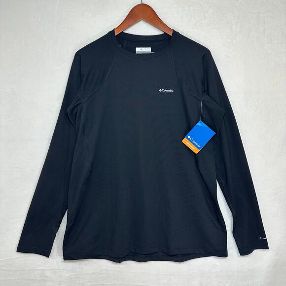 NWT Columbia Set/2 XXL Women's Omni-Shade Black Moisture‎ Wick Long Sleeve Shirt - Picture 1 of 12